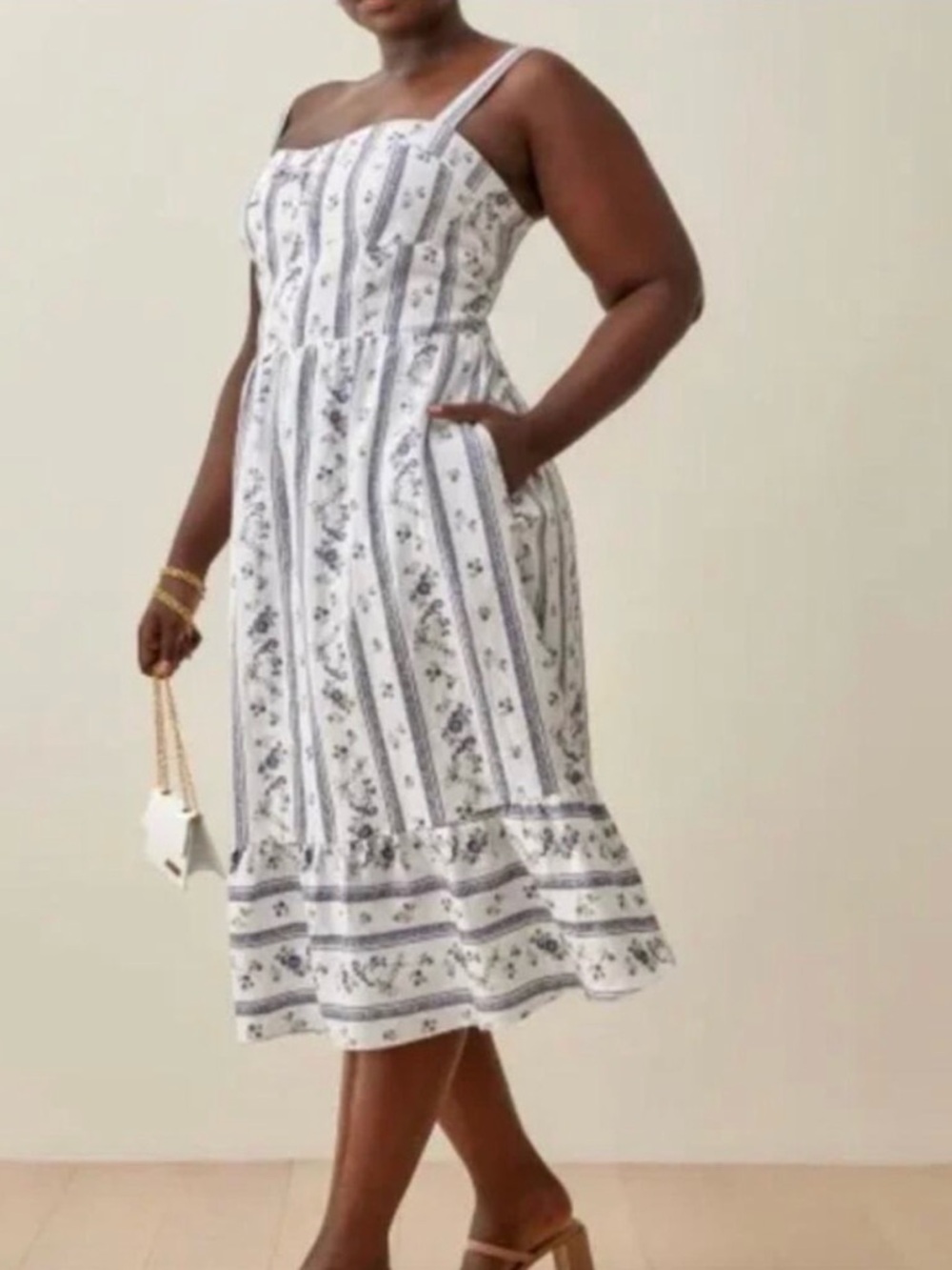 Reformation Maegan Linen Dress 14